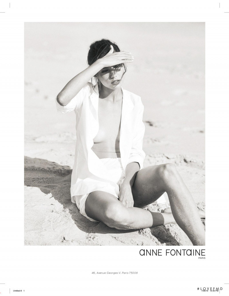 Anne Fontaine advertisement for Autumn/Winter 2019