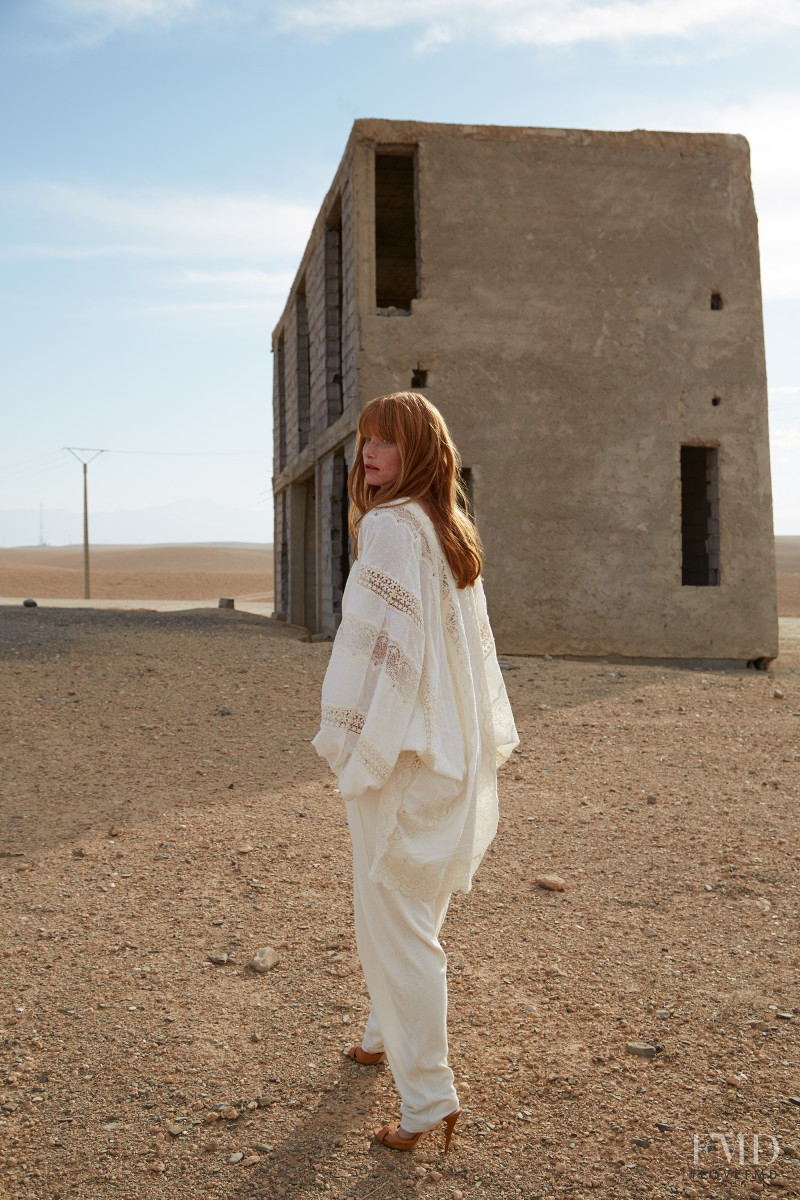 Amanda Smith featured in  the Mes Demoiselles lookbook for Spring/Summer 2016