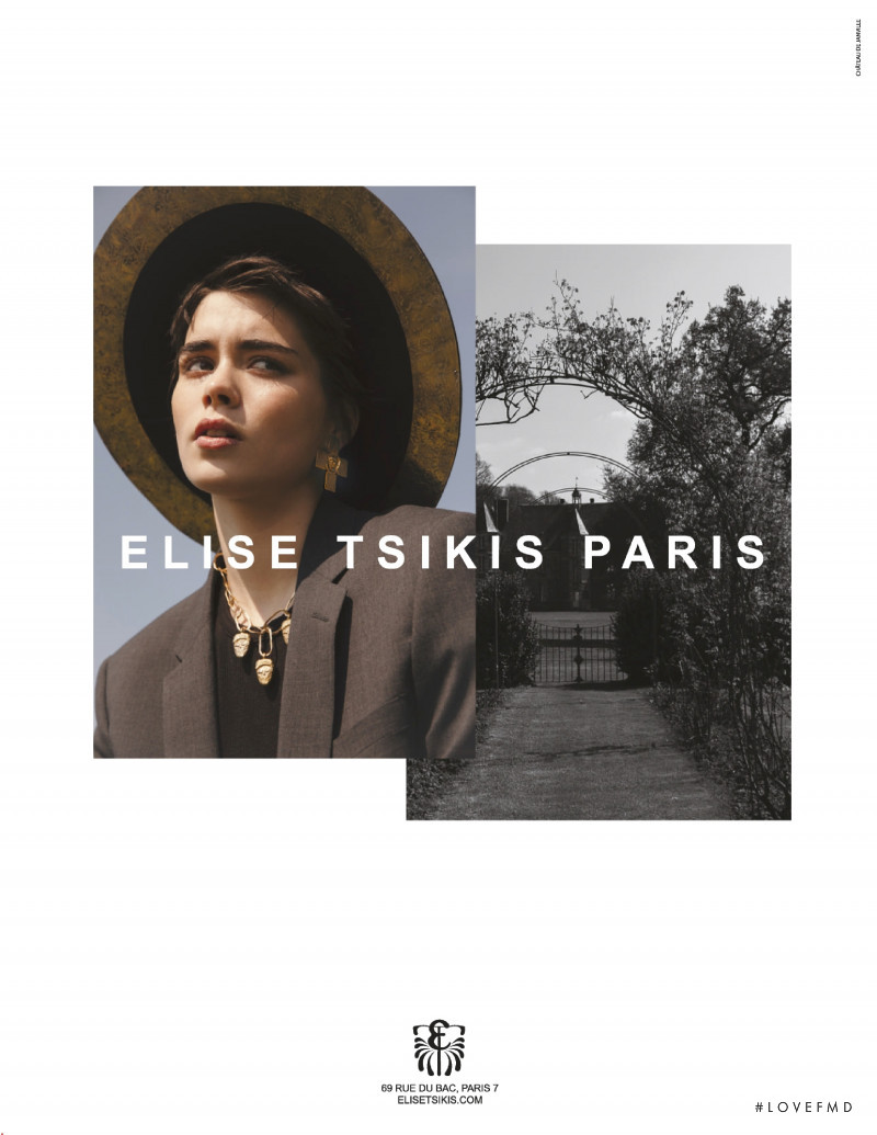 Elise Tsikis Paris advertisement for Autumn/Winter 2019