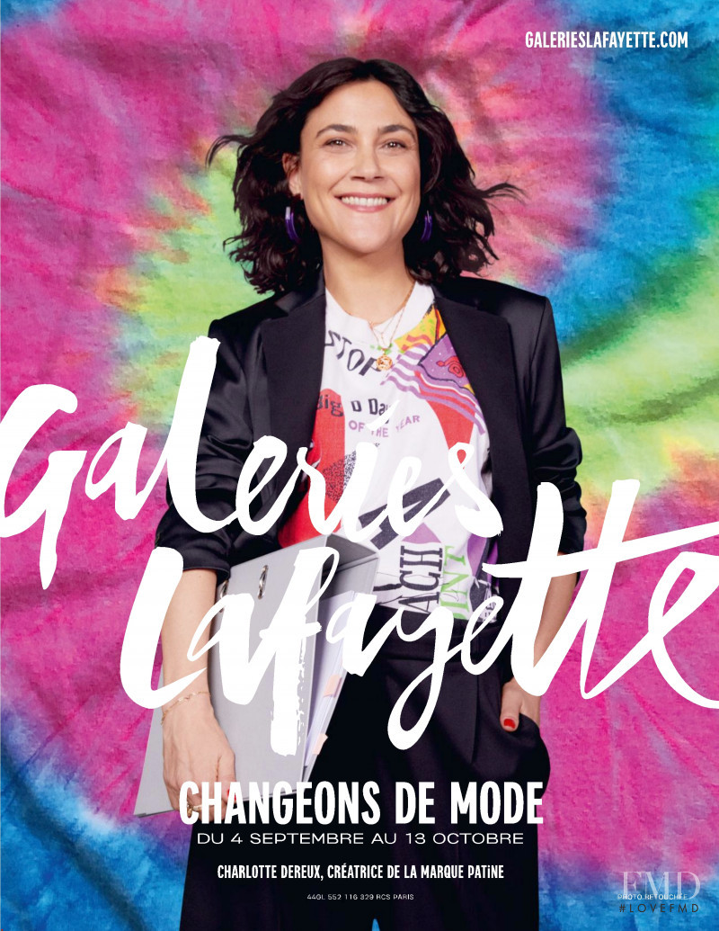 Galeries Lafayette advertisement for Autumn/Winter 2019