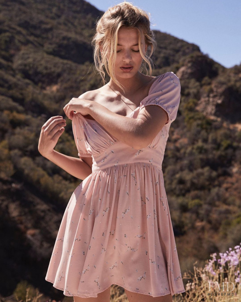 Bregje Heinen featured in  the Auguste The Label advertisement for Fall 2019