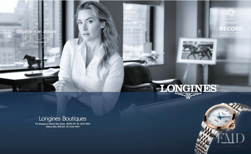 Longines advertisement for Autumn/Winter 2019