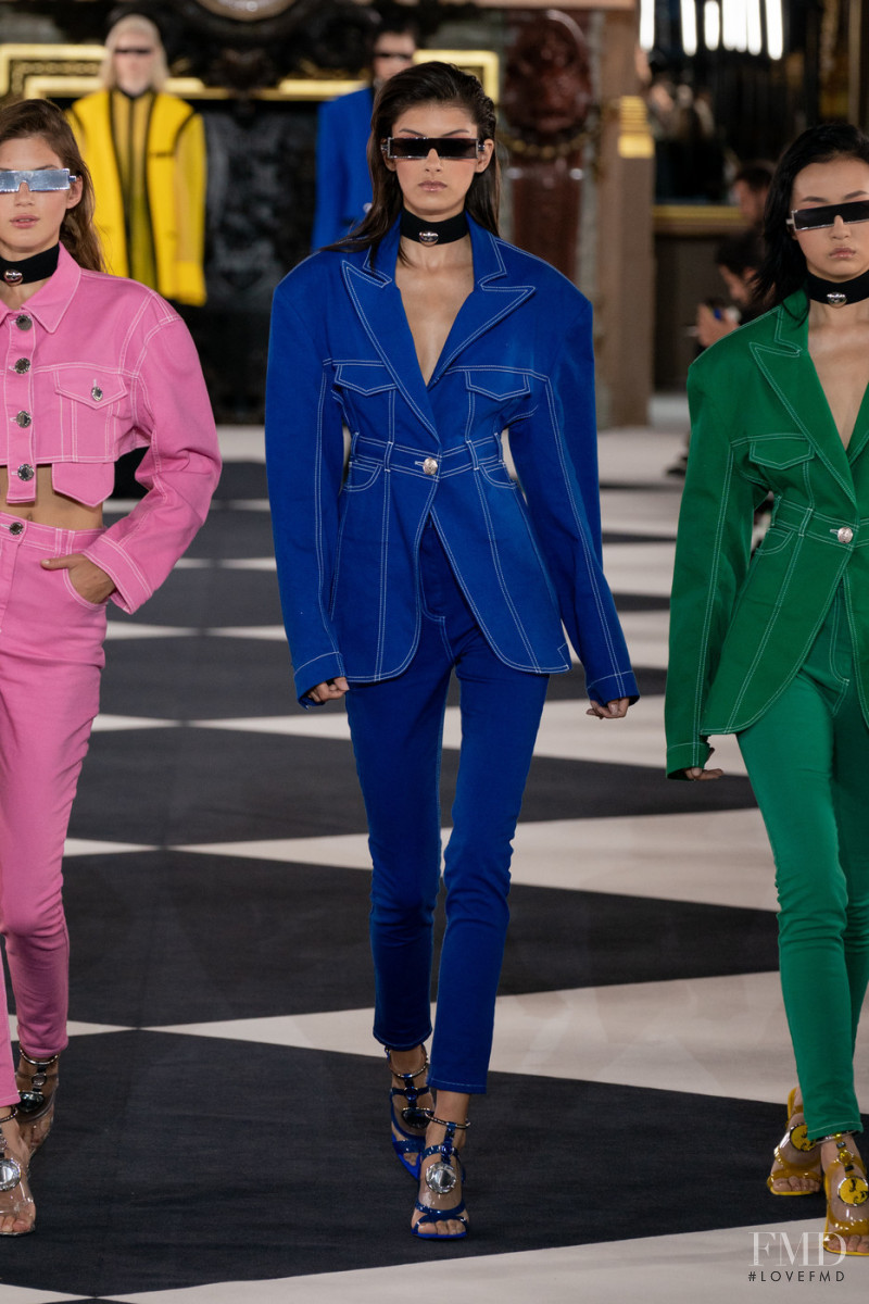 Rossana Latallada featured in  the Balmain fashion show for Spring/Summer 2020
