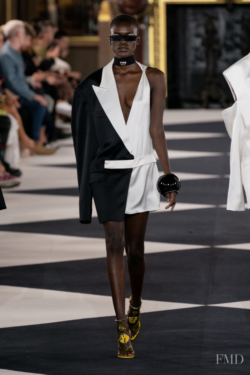 Awar Mou featured in  the Balmain fashion show for Spring/Summer 2020