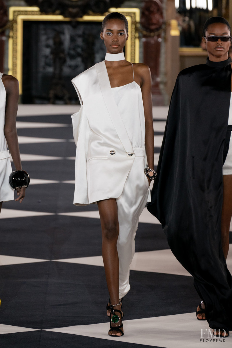 Tami Williams featured in  the Balmain fashion show for Spring/Summer 2020