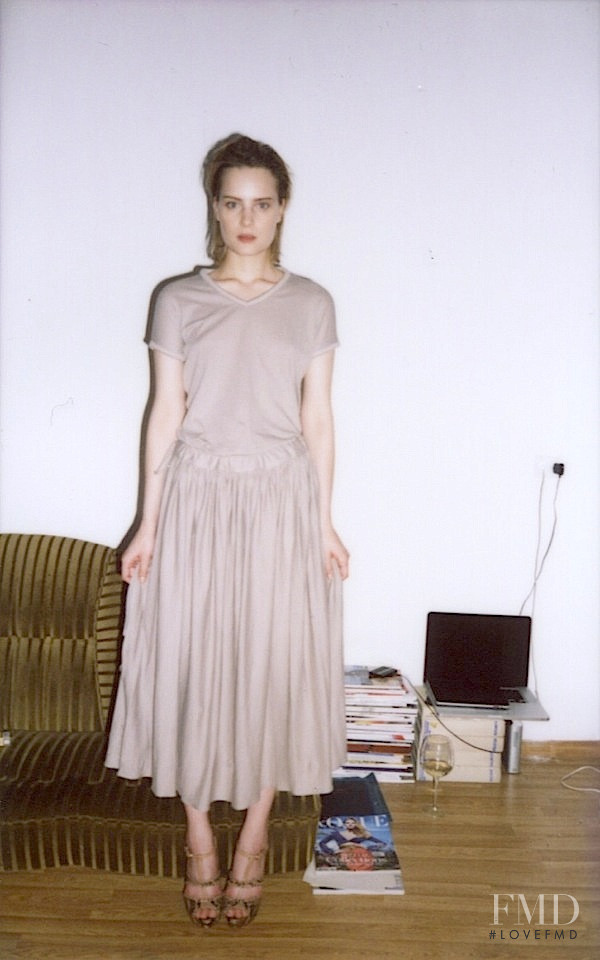 Charlotte Tomaszewska featured in  the Ania Kuczynska Gold Dust lookbook for Spring/Summer 2013