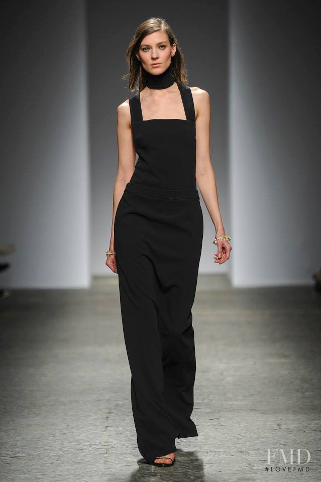 Kati Nescher featured in  the Ports 1961 fashion show for Autumn/Winter 2014