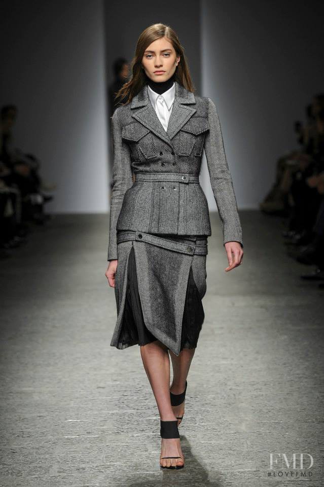 Marine Deleeuw featured in  the Ports 1961 fashion show for Autumn/Winter 2014