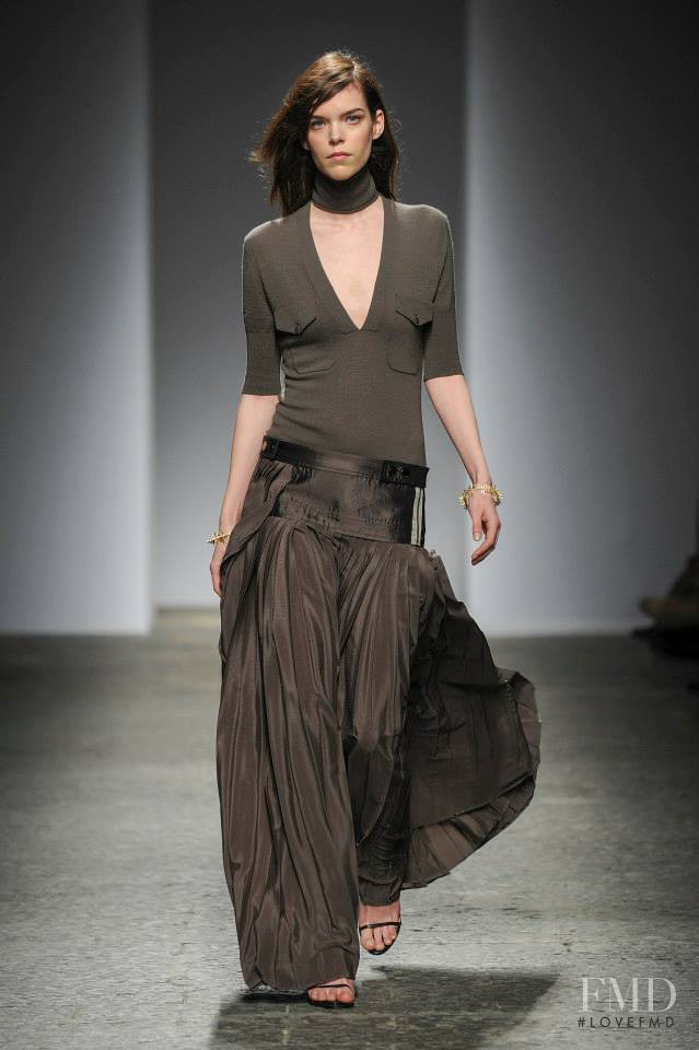 Meghan Collison featured in  the Ports 1961 fashion show for Autumn/Winter 2014