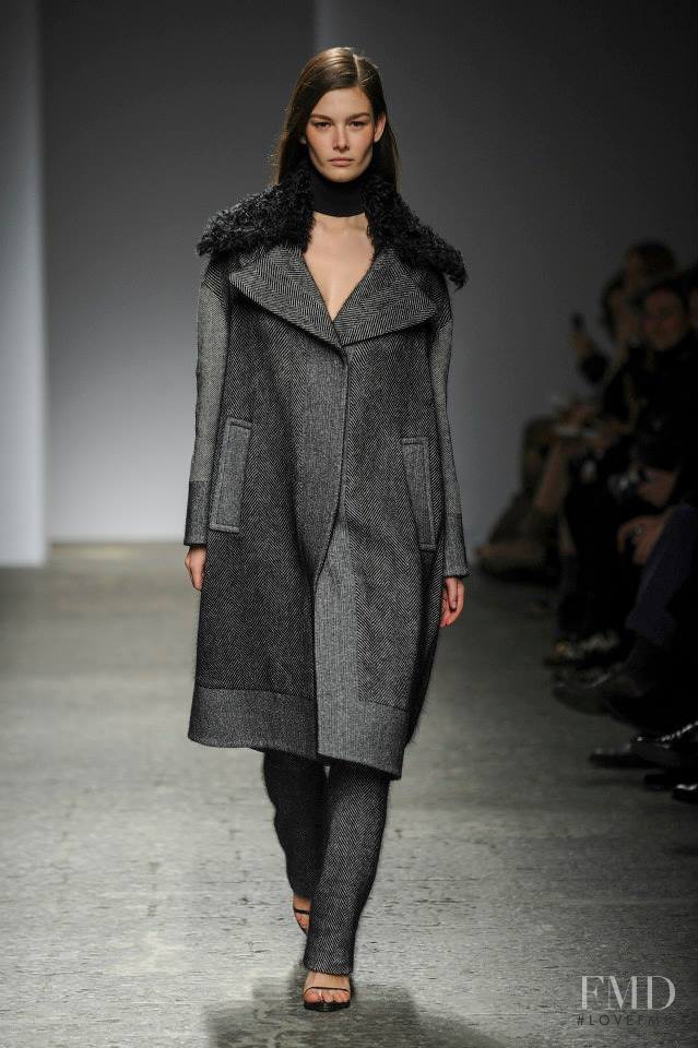 Ophélie Guillermand featured in  the Ports 1961 fashion show for Autumn/Winter 2014