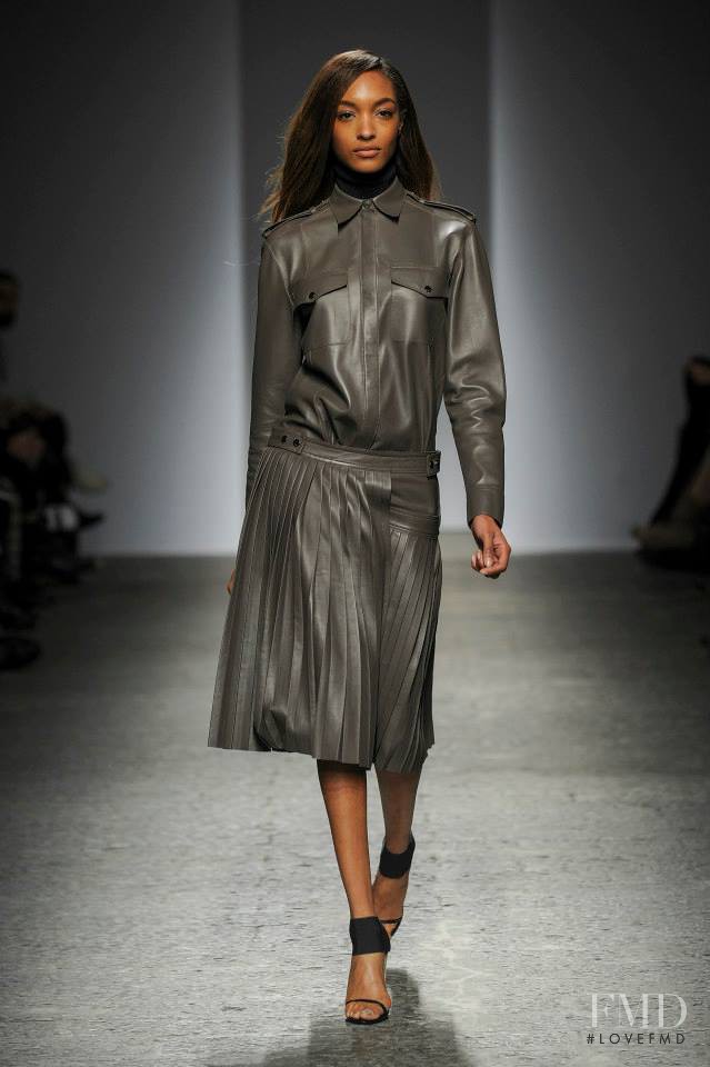 Jourdan Dunn featured in  the Ports 1961 fashion show for Autumn/Winter 2014
