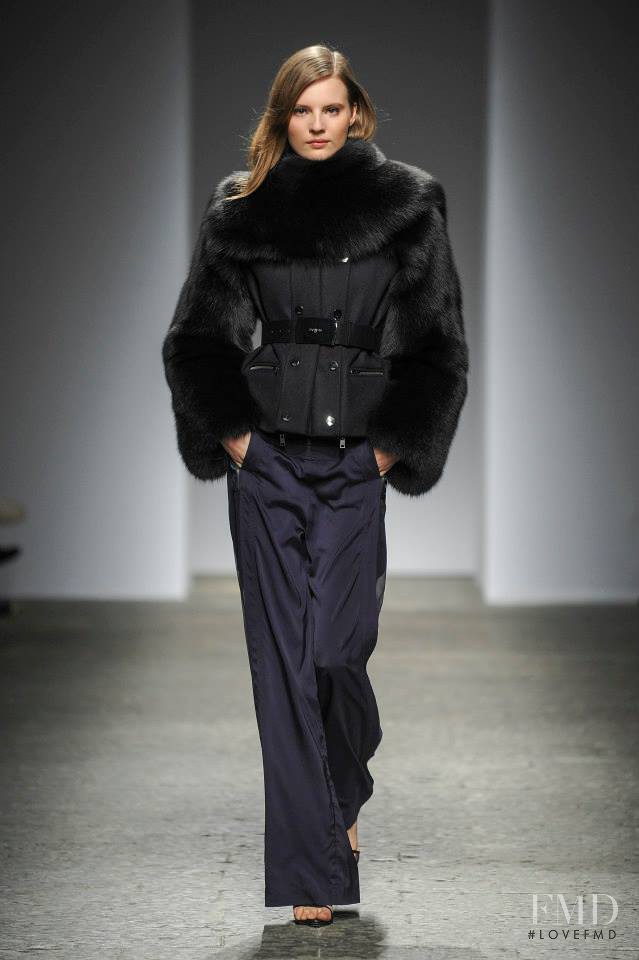 Tilda Lindstam featured in  the Ports 1961 fashion show for Autumn/Winter 2014