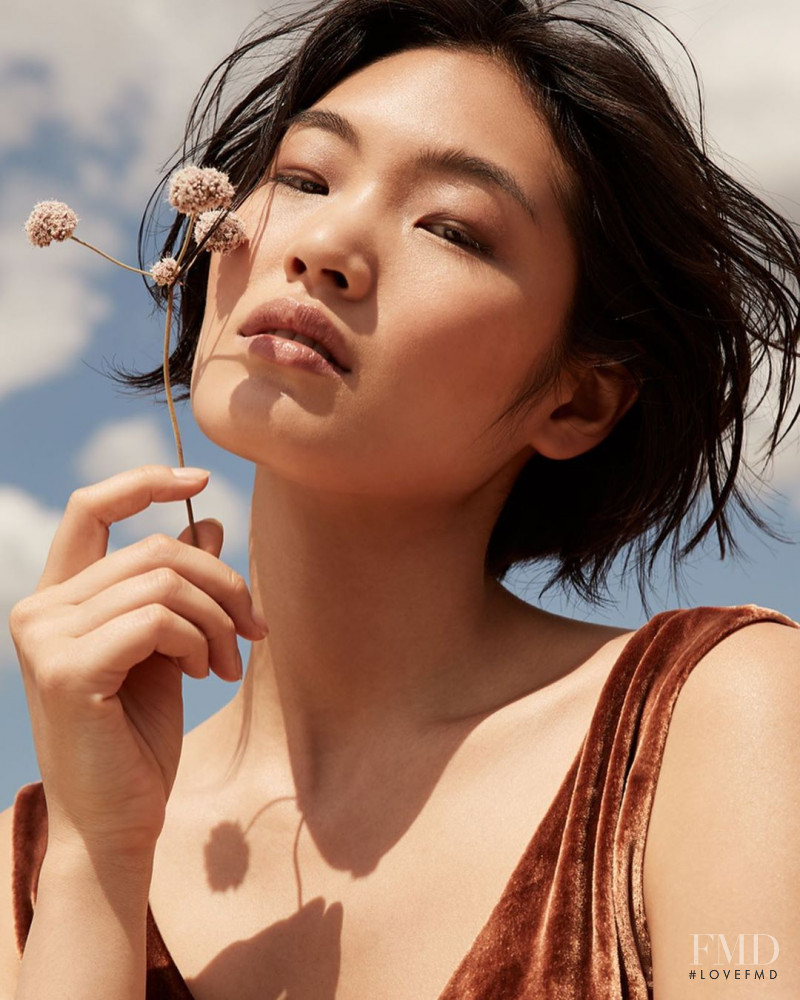Chiharu Okunugi featured in  the Neiman Marcus advertisement for Fall 2019