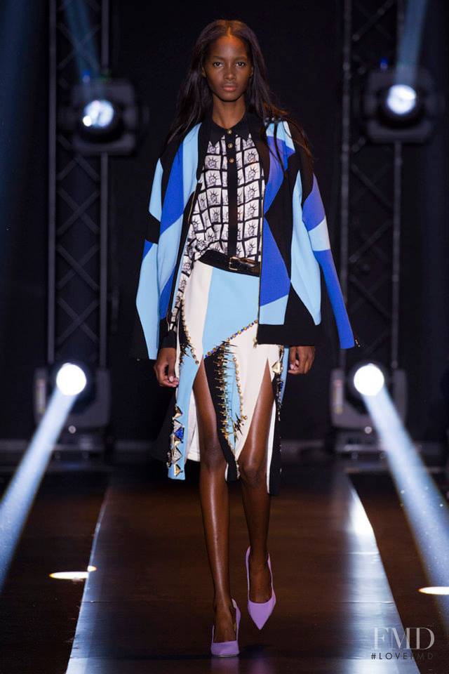 Tami Williams featured in  the Fausto Puglisi fashion show for Autumn/Winter 2014