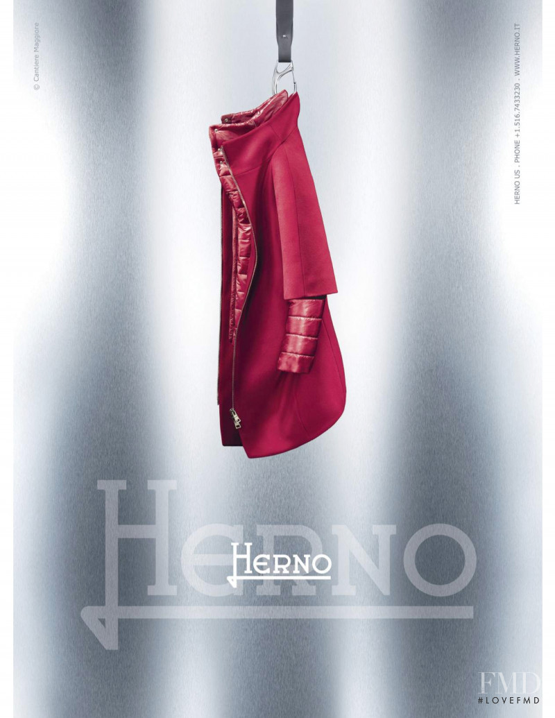 Herno advertisement for Autumn/Winter 2019