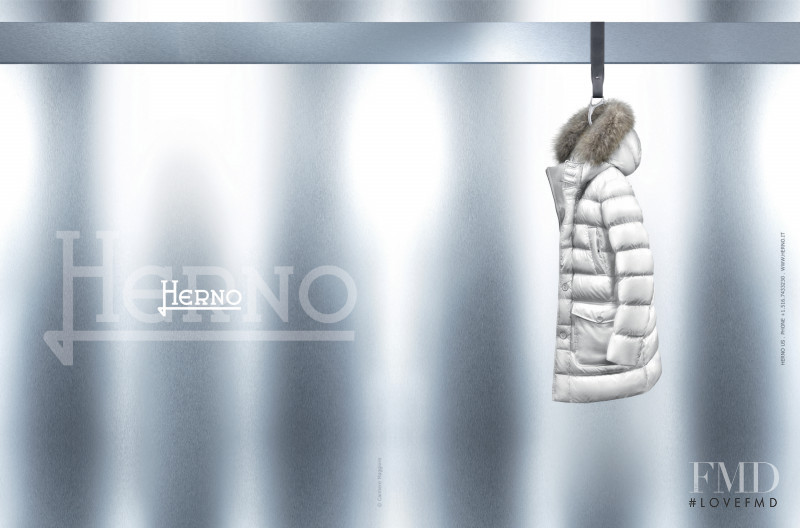 Herno advertisement for Autumn/Winter 2019