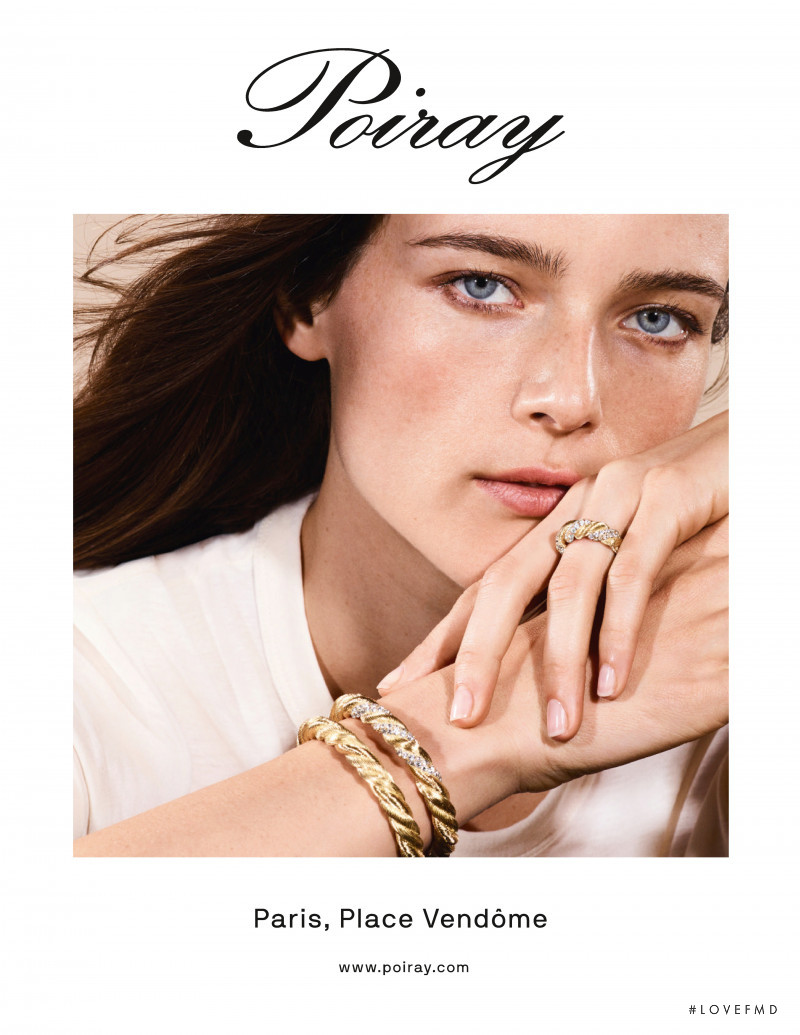 Poiray advertisement for Autumn/Winter 2019