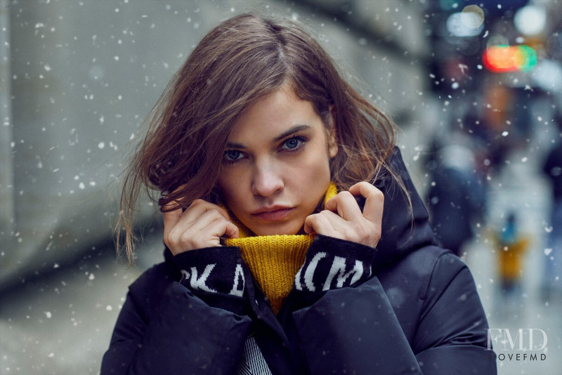 Barbara Palvin featured in  the Mackage advertisement for Autumn/Winter 2019
