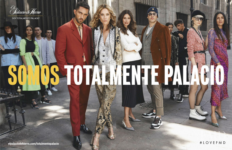 Elsa Benitez featured in  the El Palacio de Hierro advertisement for Autumn/Winter 2019