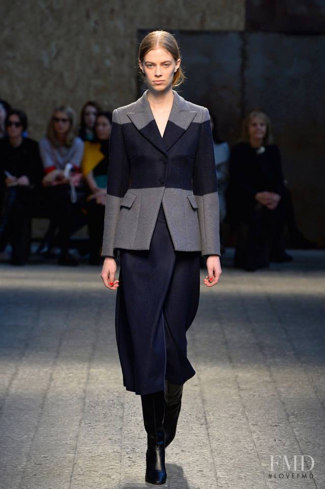 Lexi Boling featured in  the Sportmax fashion show for Autumn/Winter 2014