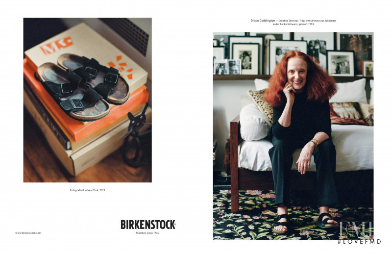 Birkenstock advertisement for Autumn/Winter 2019