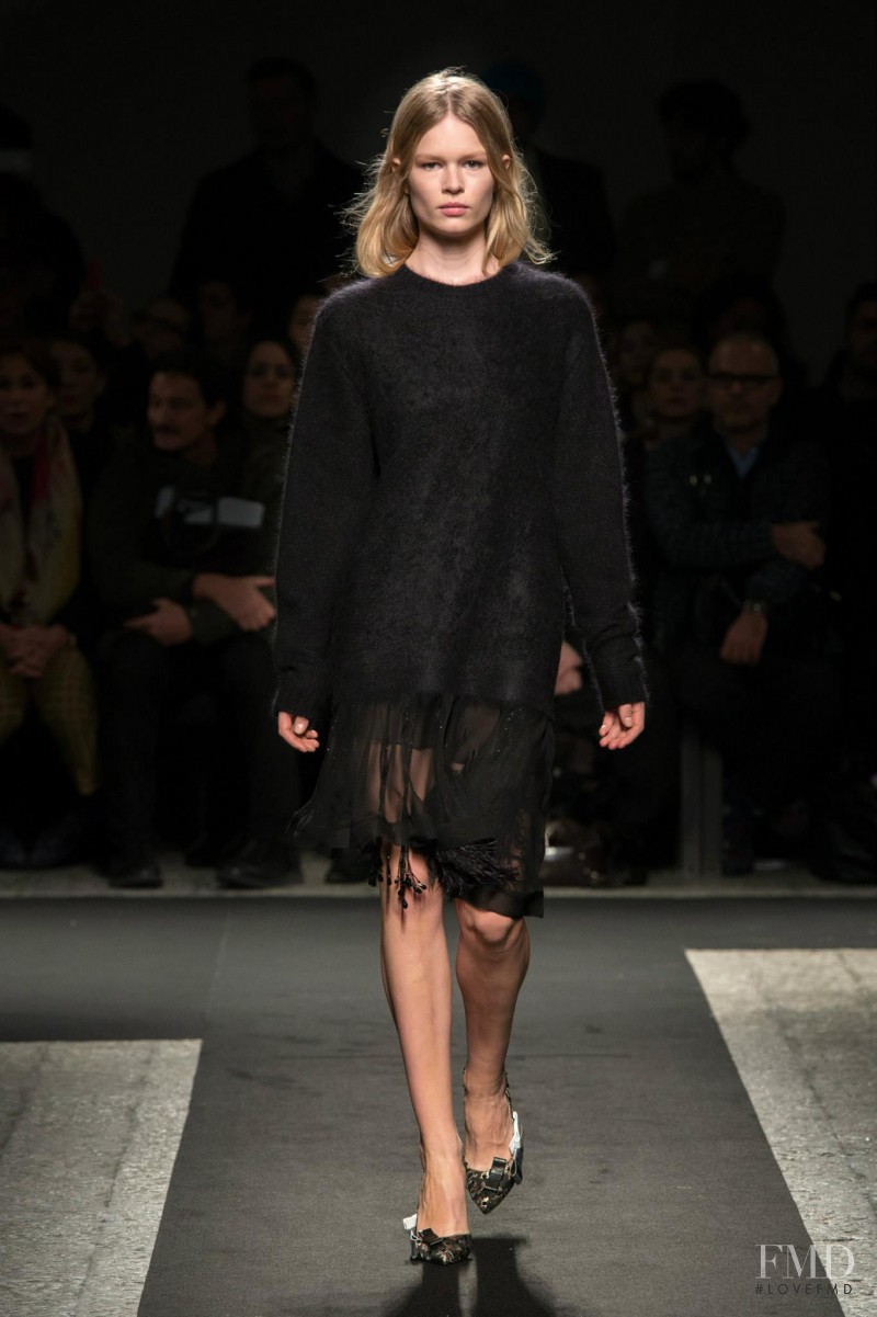 Anna Ewers featured in  the N° 21 fashion show for Autumn/Winter 2014