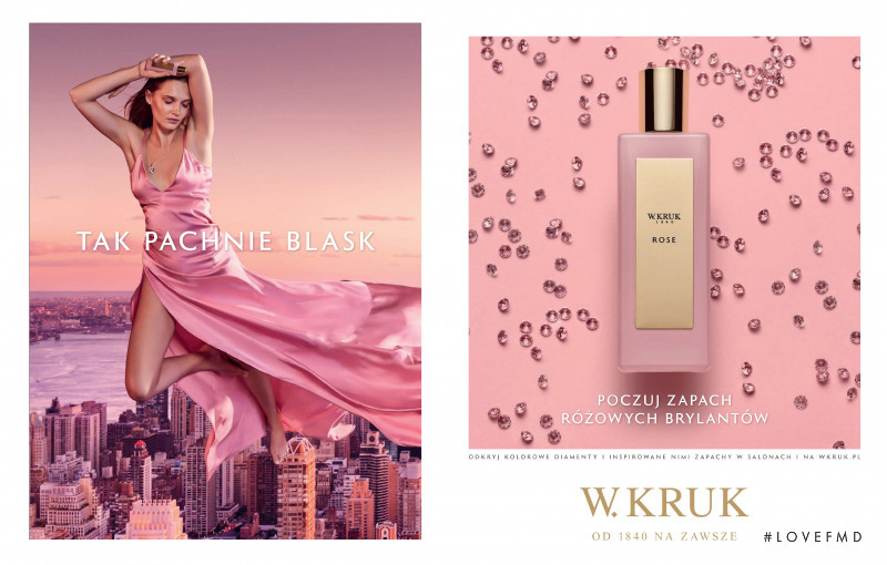 W. Kruk Rose Fragrance advertisement for Autumn/Winter 2019