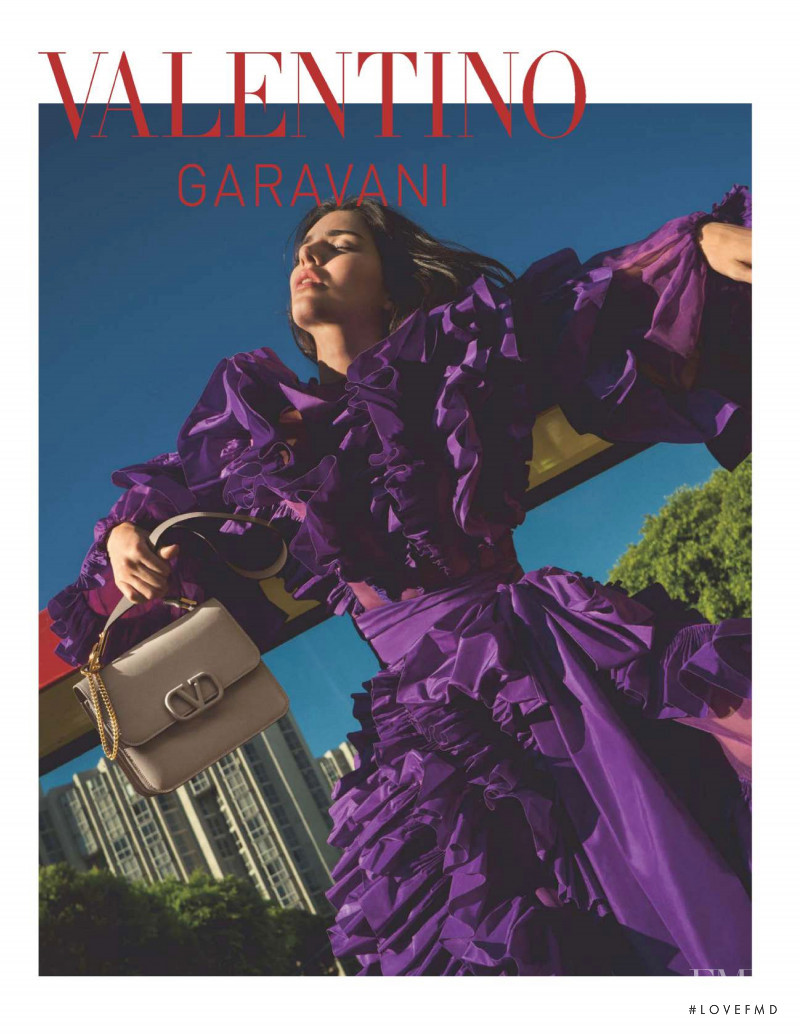 Kendall Jenner featured in  the Valentino Garavani advertisement for Autumn/Winter 2019