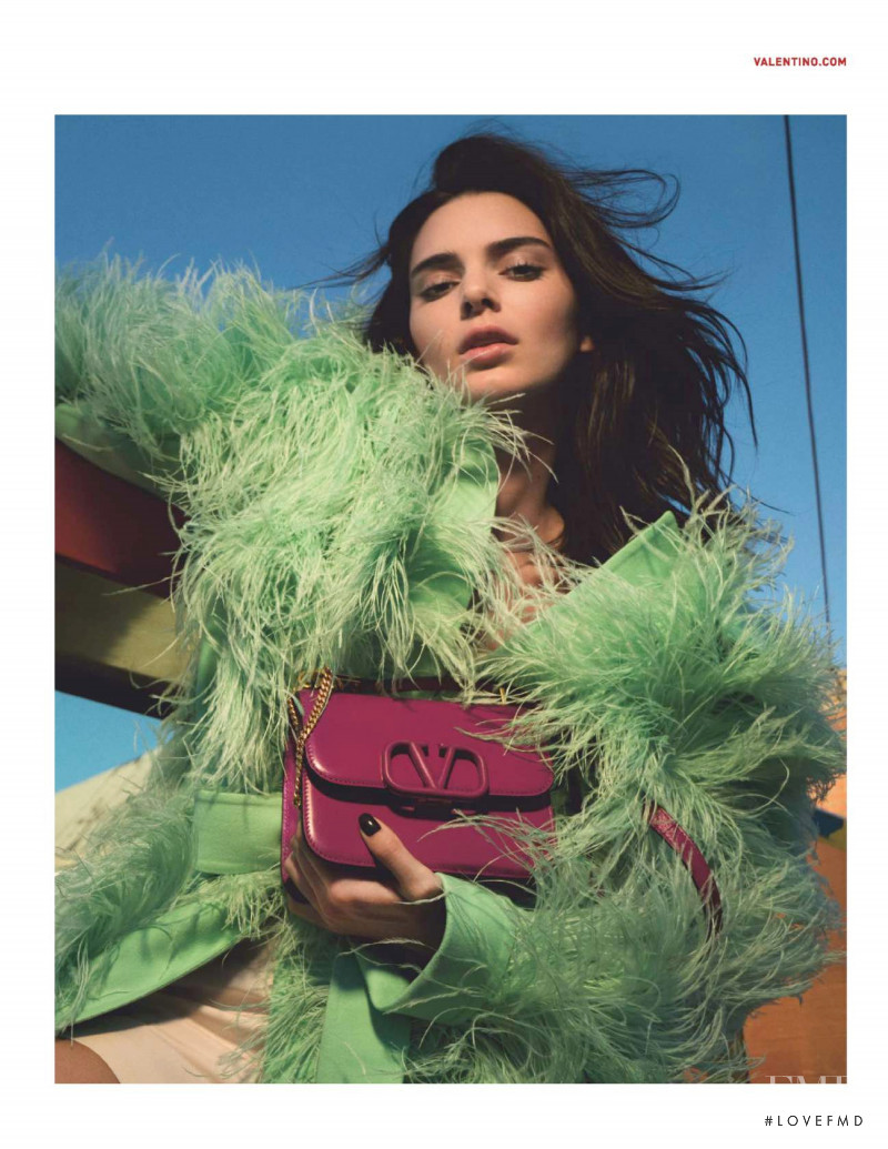 Kendall Jenner featured in  the Valentino Garavani advertisement for Autumn/Winter 2019