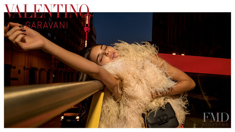 Kendall Jenner featured in  the Valentino Garavani advertisement for Autumn/Winter 2019