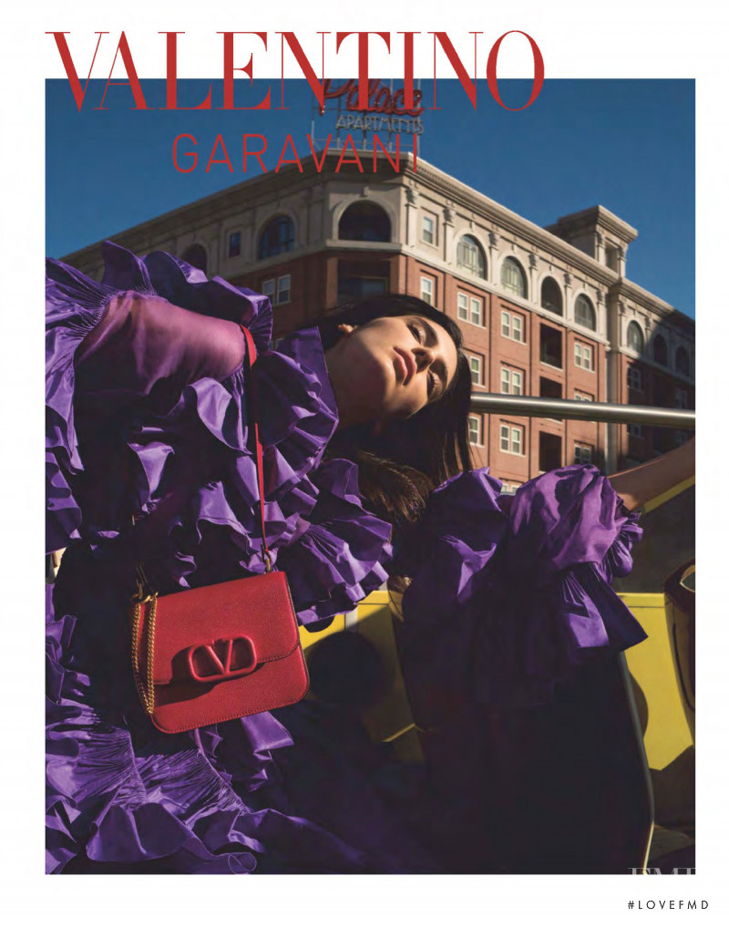 Kendall Jenner featured in  the Valentino Garavani advertisement for Autumn/Winter 2019