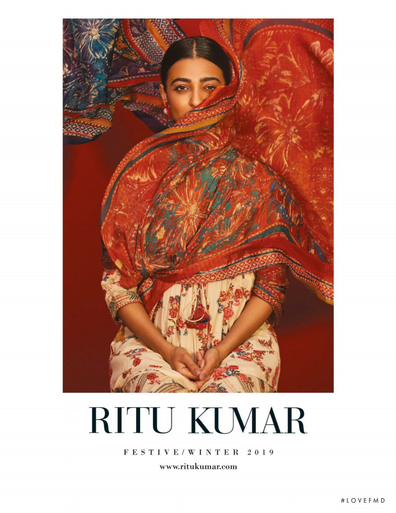 Ritu Kumar advertisement for Autumn/Winter 2019