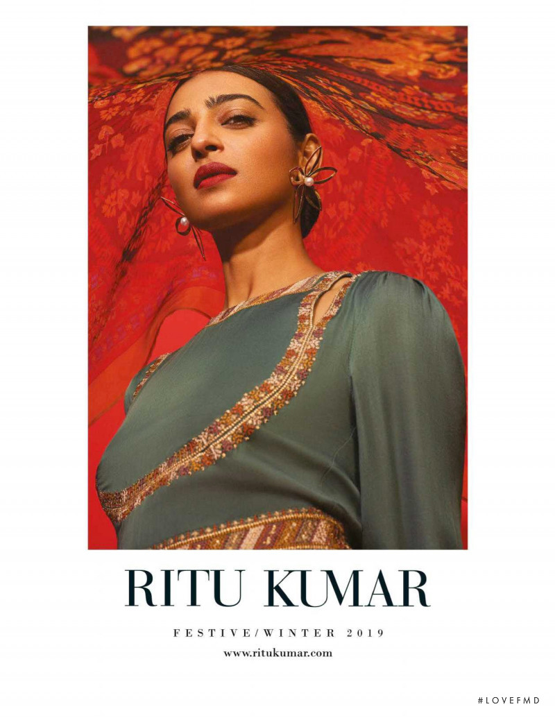 Ritu Kumar advertisement for Autumn/Winter 2019