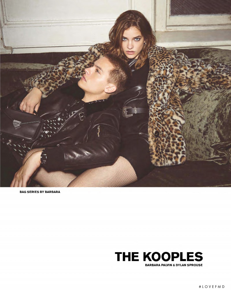 Barbara Palvin featured in  the The Kooples advertisement for Autumn/Winter 2019