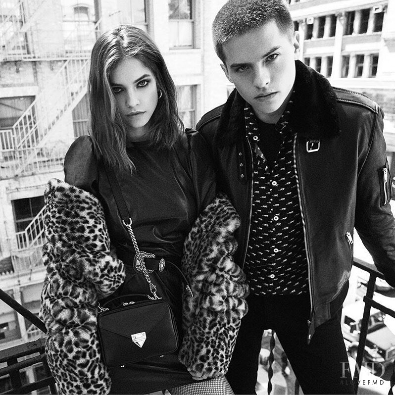 Barbara Palvin featured in  the The Kooples advertisement for Autumn/Winter 2019