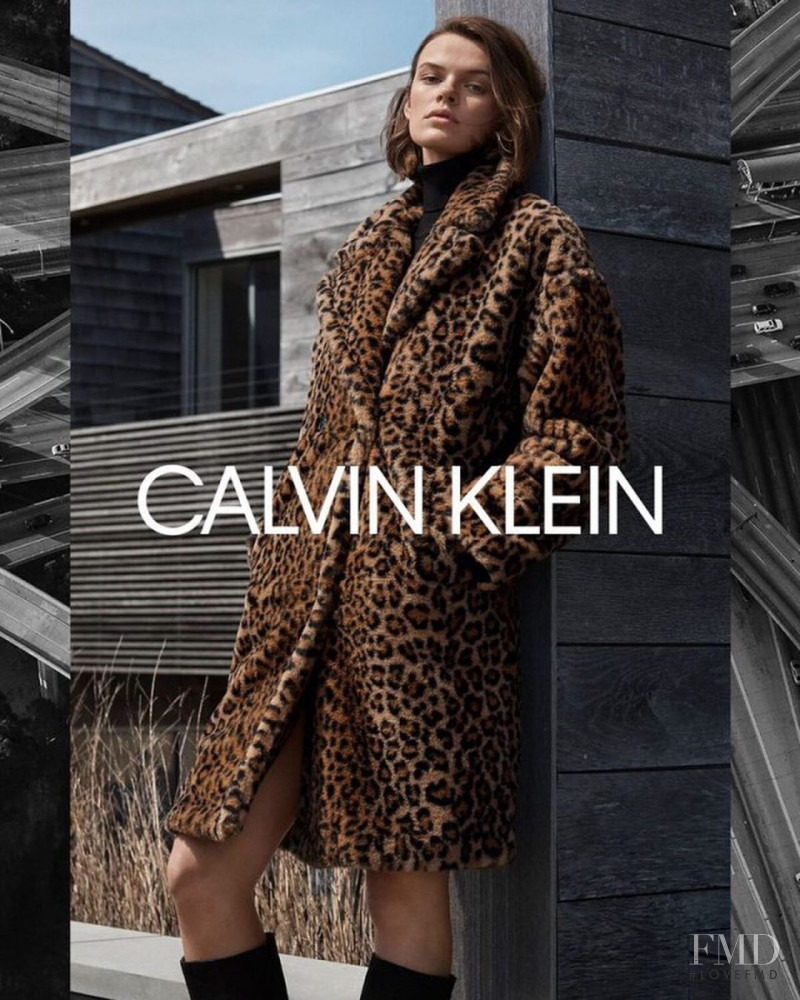 Cara Taylor featured in  the Calvin Klein advertisement for Autumn/Winter 2019