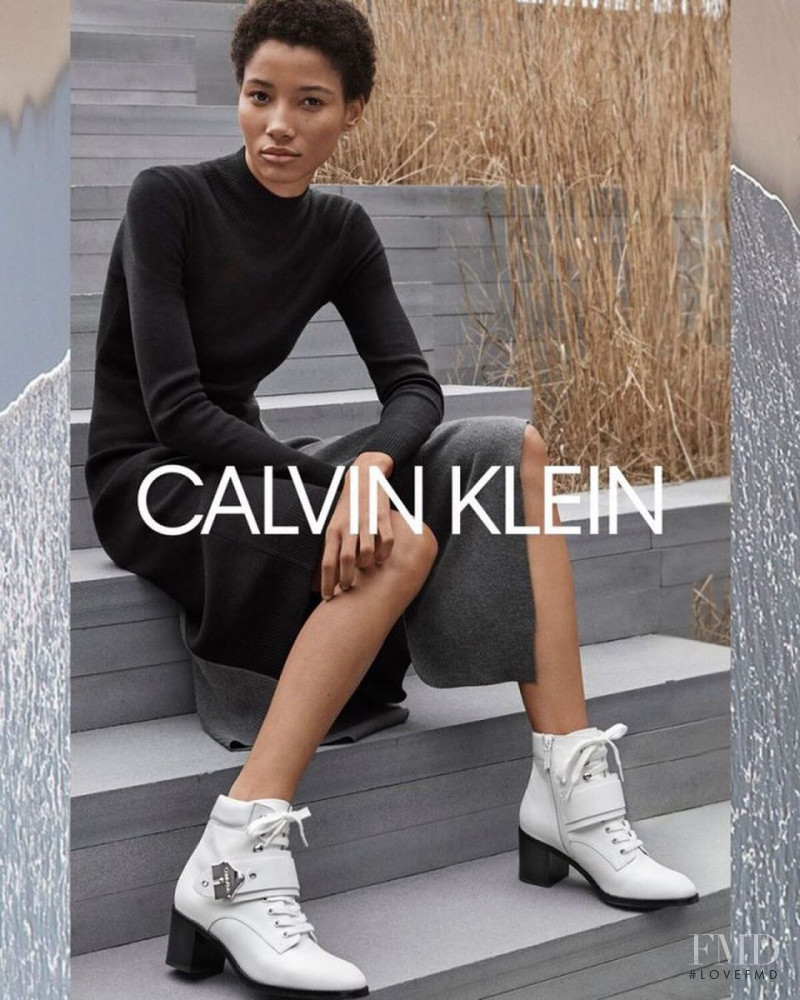 Lineisy Montero featured in  the Calvin Klein advertisement for Autumn/Winter 2019