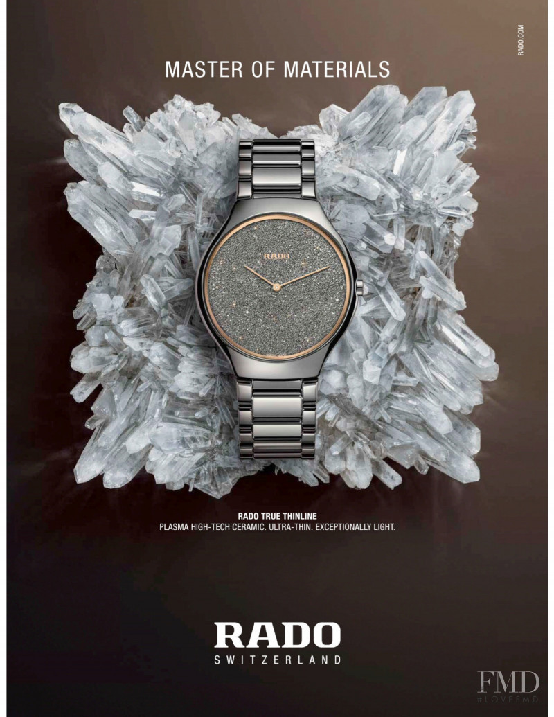 Rado advertisement for Autumn/Winter 2019