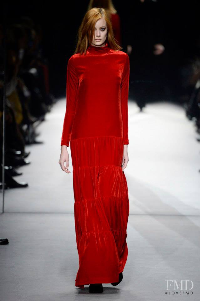 Thairine García featured in  the Tom Ford fashion show for Autumn/Winter 2014