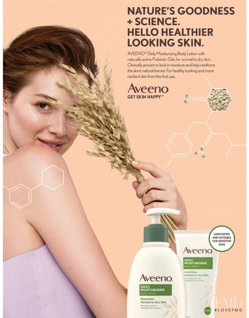 Aveeno advertisement for Autumn/Winter 2019