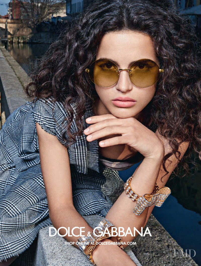 Chiara Scelsi featured in  the Dolce & Gabbana - Eyewear advertisement for Autumn/Winter 2019