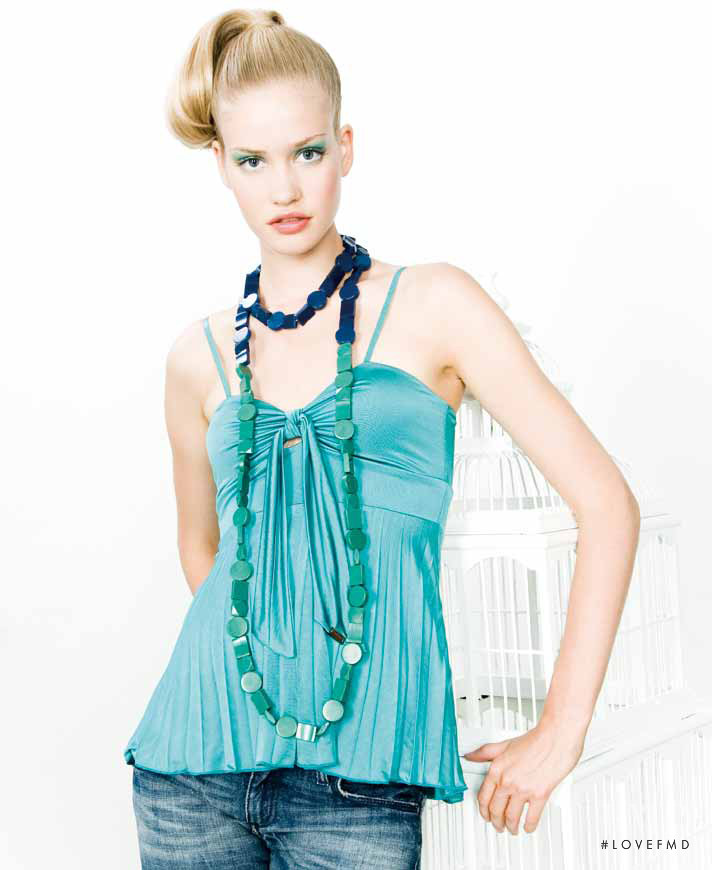 Terese Pagh Teglgaard featured in  the Kocca lookbook for Spring/Summer 2010