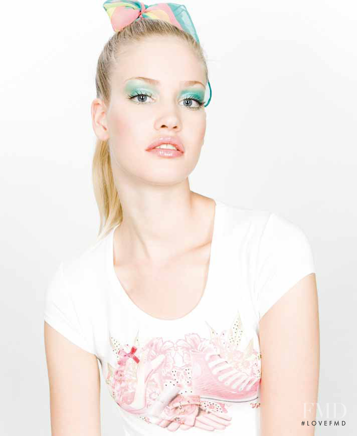 Terese Pagh Teglgaard featured in  the Kocca lookbook for Spring/Summer 2010