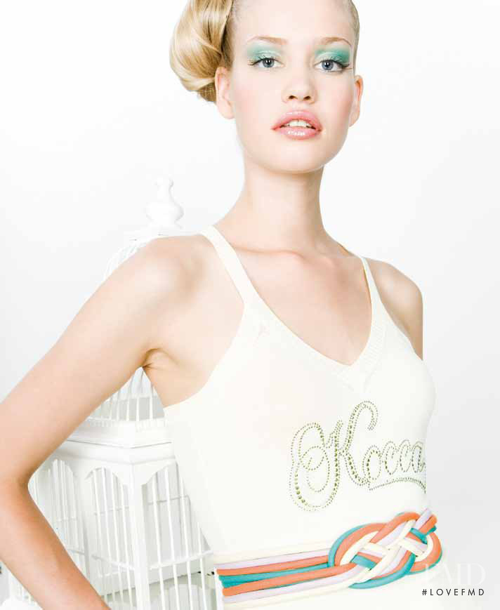 Terese Pagh Teglgaard featured in  the Kocca lookbook for Spring/Summer 2010