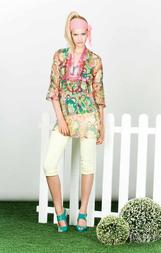 Terese Pagh Teglgaard featured in  the Kocca lookbook for Spring/Summer 2010