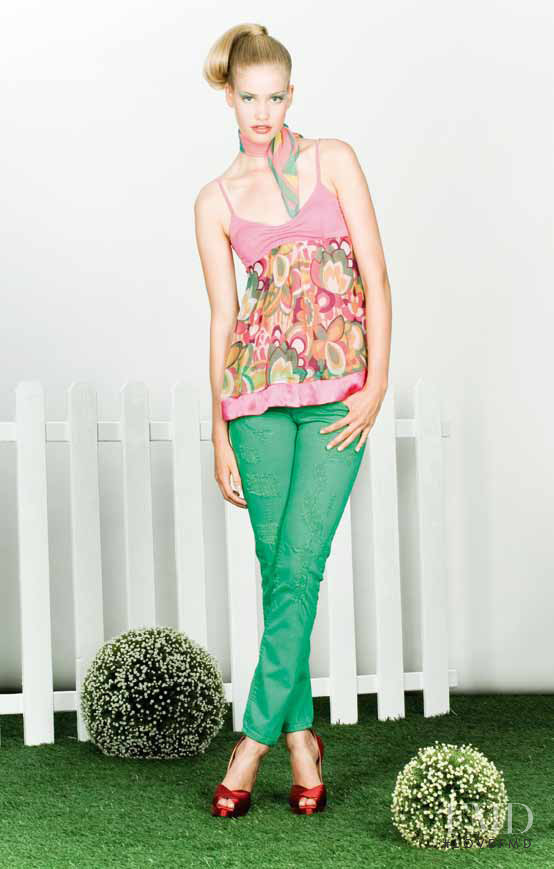 Terese Pagh Teglgaard featured in  the Kocca lookbook for Spring/Summer 2010