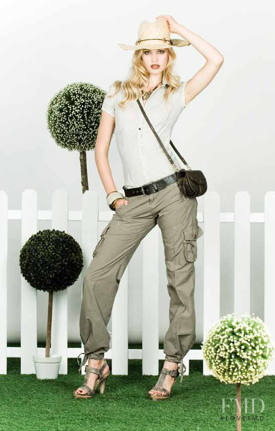 Terese Pagh Teglgaard featured in  the Kocca lookbook for Spring/Summer 2010