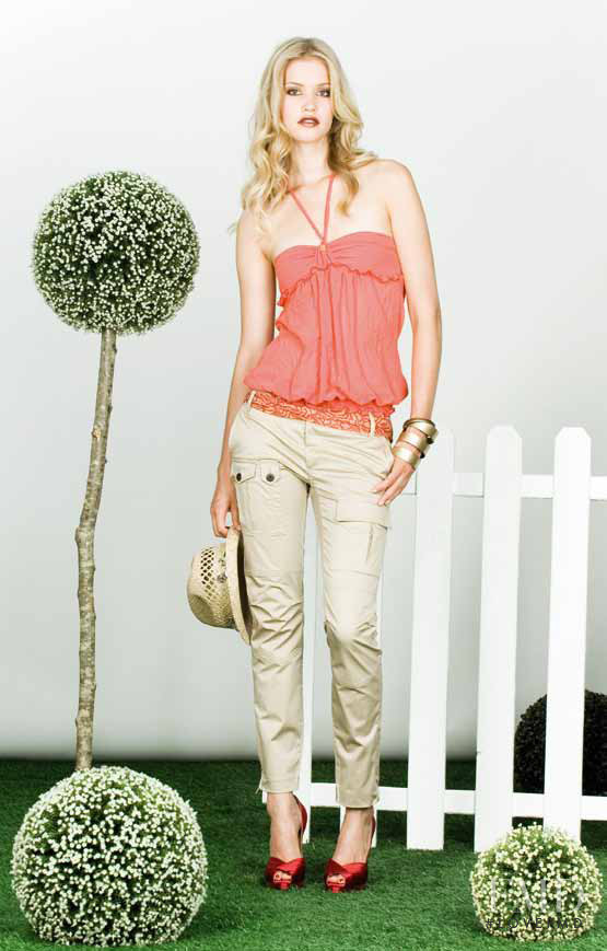 Terese Pagh Teglgaard featured in  the Kocca lookbook for Spring/Summer 2010