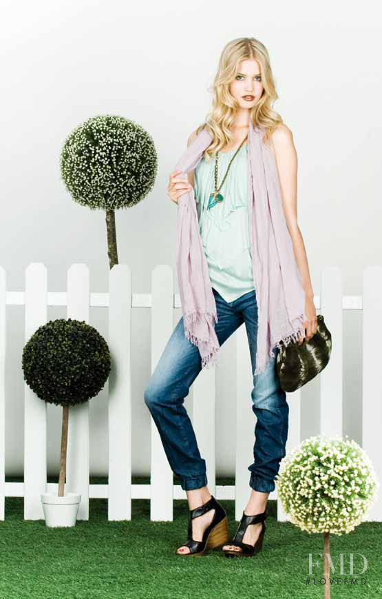 Terese Pagh Teglgaard featured in  the Kocca lookbook for Spring/Summer 2010