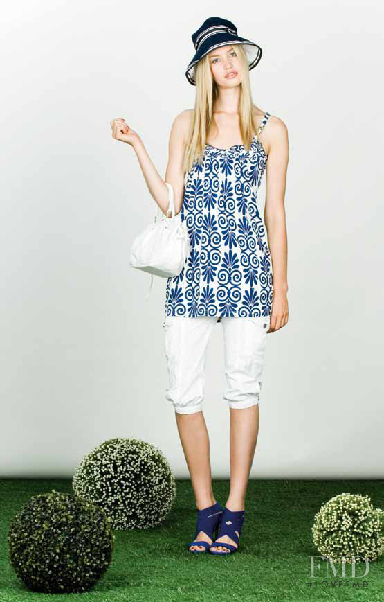 Terese Pagh Teglgaard featured in  the Kocca lookbook for Spring/Summer 2010